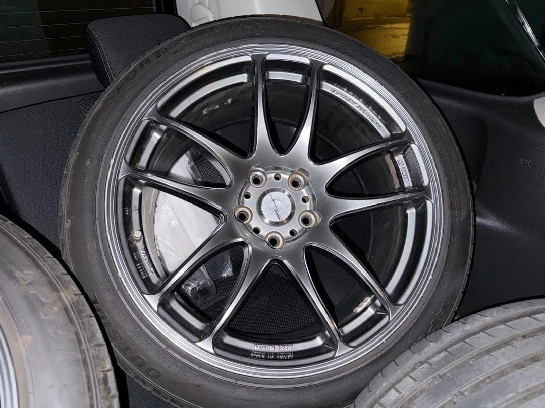 JDM workemotionCR pole No Tires - Image 4