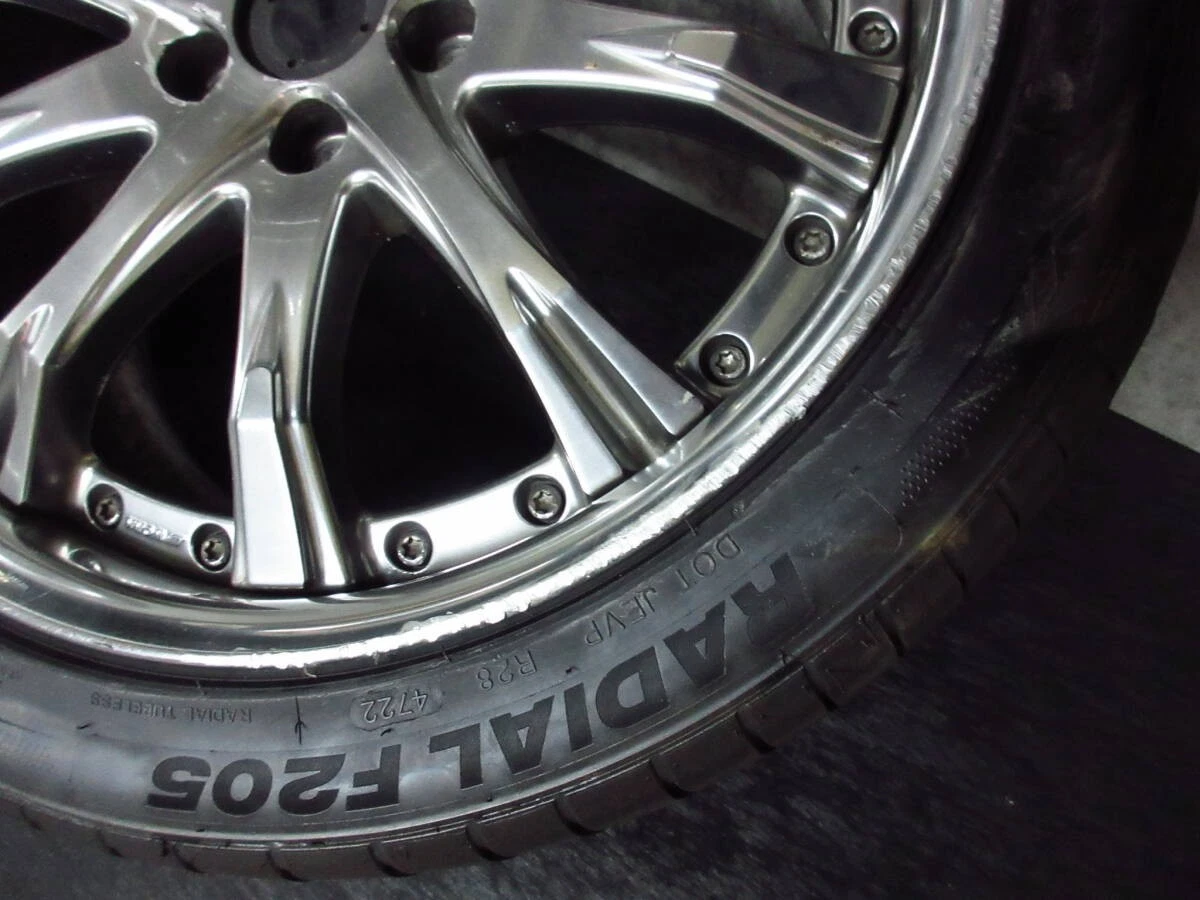 JDM WORK SCHWERT 18VOLVO volvo V70 S70 V60 S60 S80 V50 V40 S40 S80 S90 No Tires - Image 7