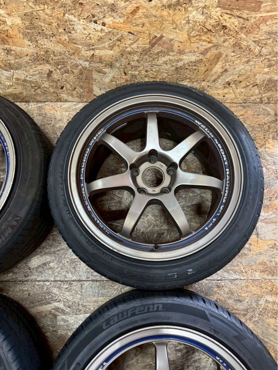 JDM Rare Weds Sport SA-90 178J+35 9J+35 PCD114.3 5-hole 5H Wedssports No Tires - Image 4