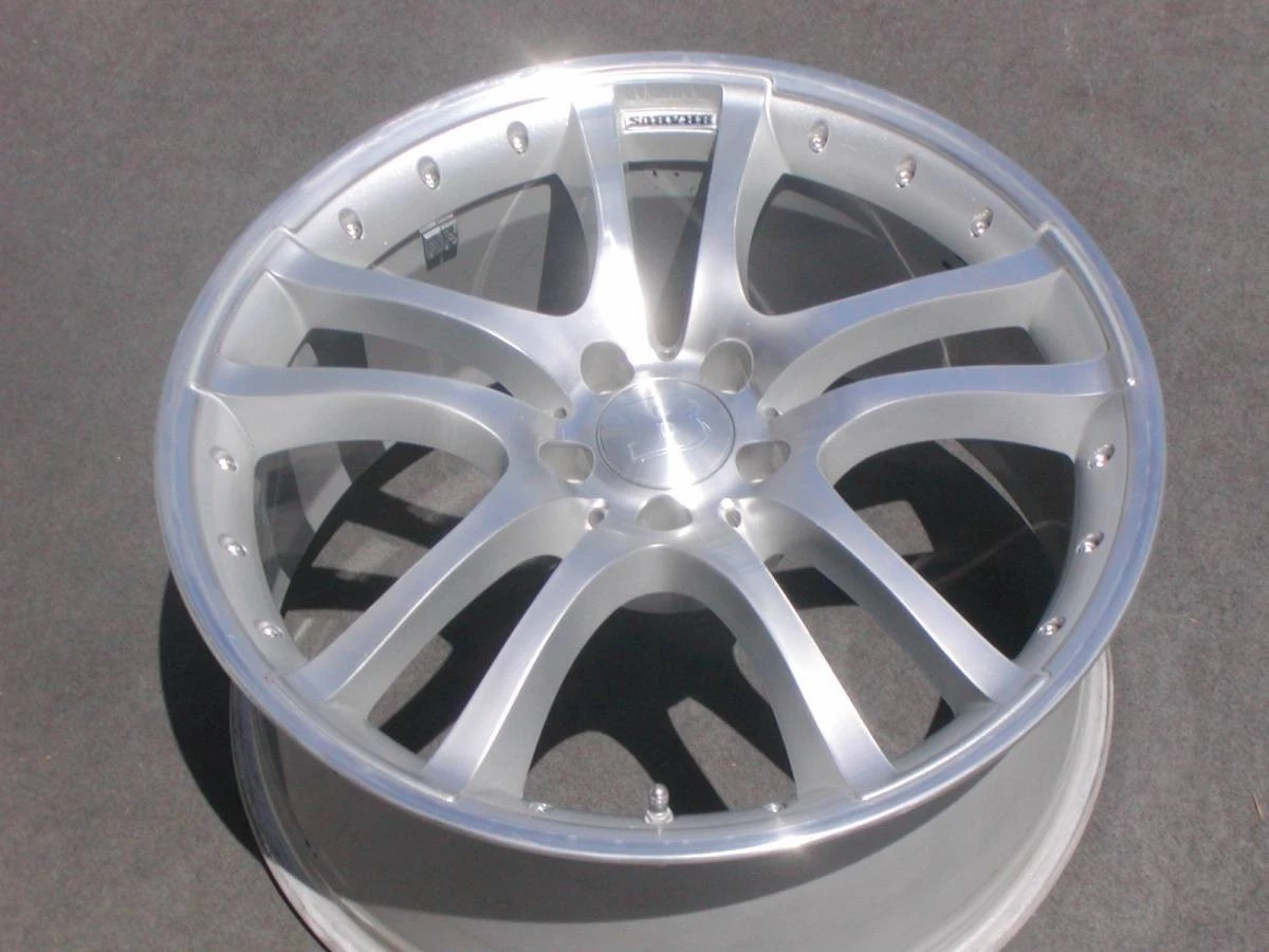 JDM Over 700000 yen Brabus Mono RockS 9J 9.5J PCD112-5H wheels for Mer No Tires - Image 3