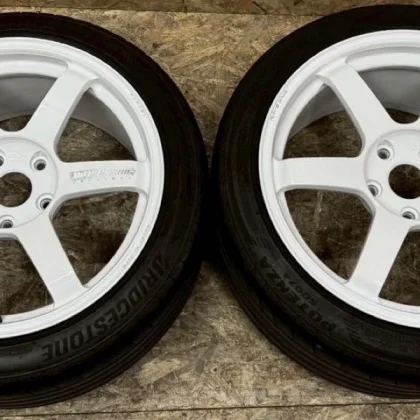 JDM Rare RAYS Volk Racing TE37 SAGA 189.5J+45 PCD120 5-hole 5H lightwe No Tires