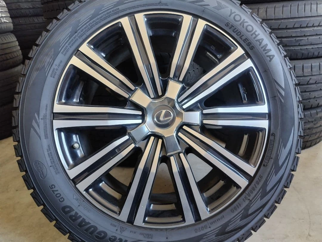 JDM Fukuoka Prefecture Lexus LX 21-inch set of 2024 tires No Tires - Image 4