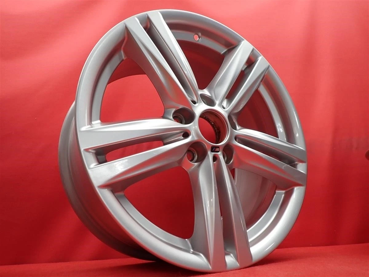 JDM BMW 1series F20 Genuine Star Spoke styling386 Used Wheel 4Book 7.5 No Tires - Image 3