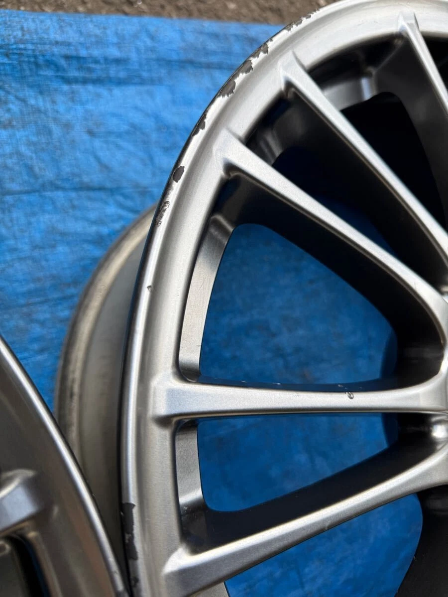 JDM Forging Subaru STI Genuine Option BBS RV739 18 8.5J +55 GVB GVF GR No Tires - Image 6