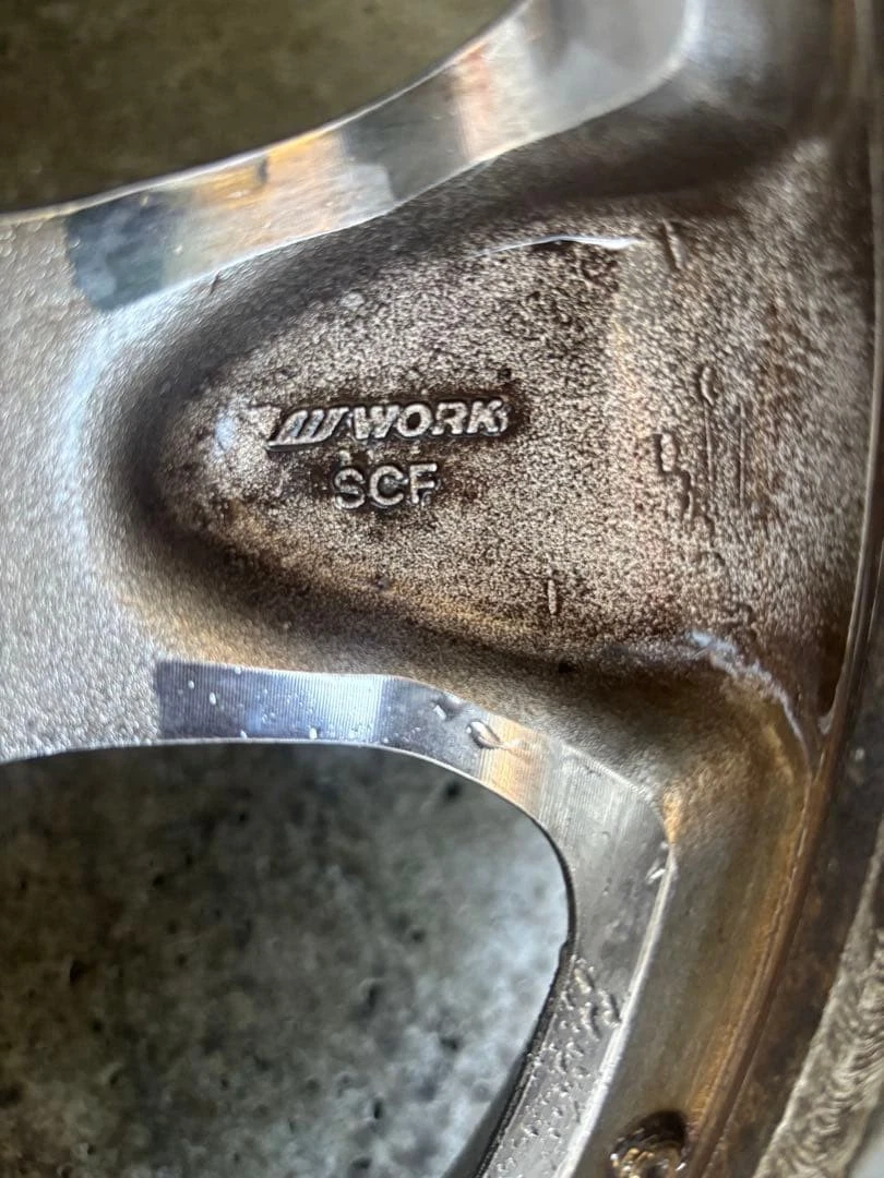 JDM WORK 155 spoke wheels bonus tire set No Tires - Image 4