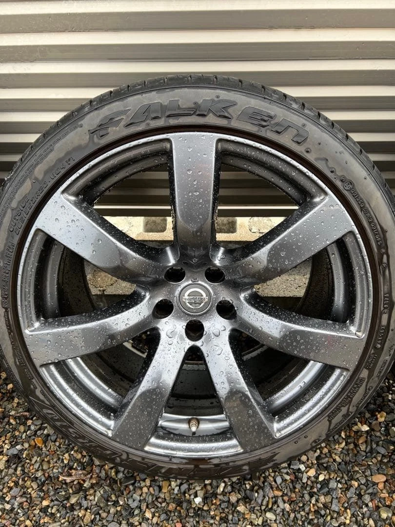 JDM GT-R R35 rear tires 10.5J 4-pack No Tires - Image 4