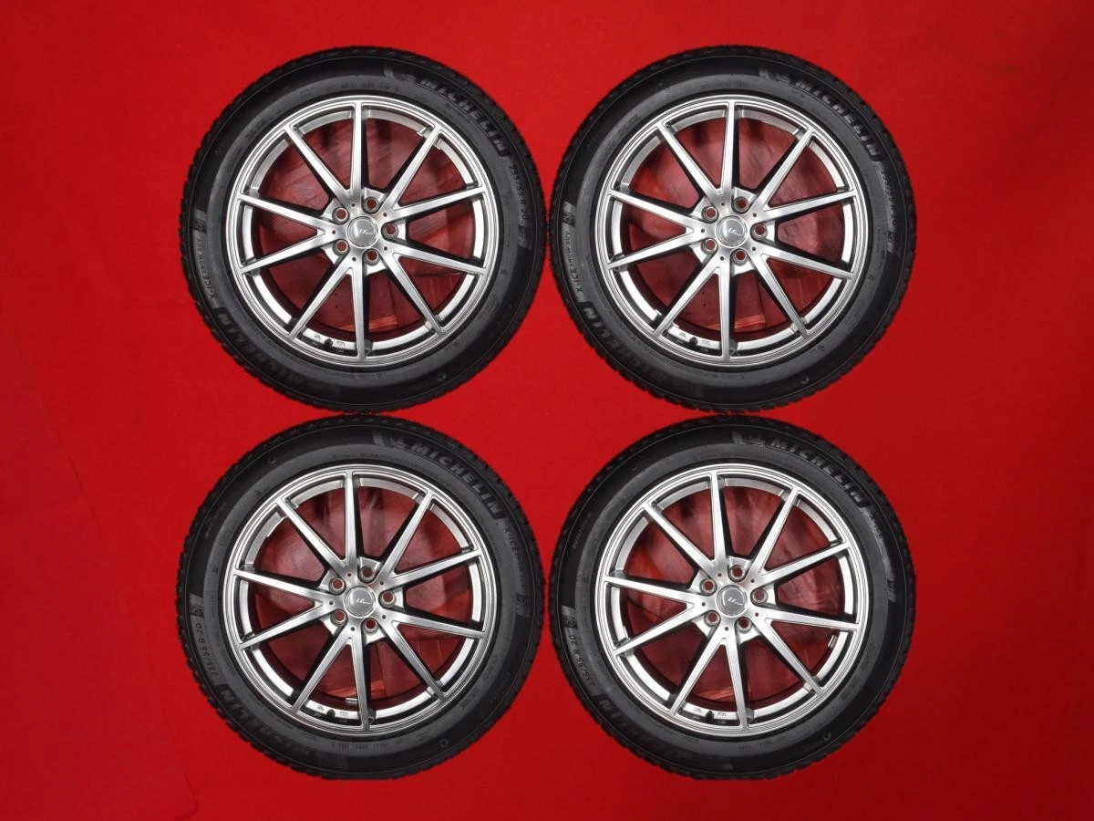 JDM Lexus 4-Piece Set: Michelin X-ICE SNOW SUV 235/55R20H 5-Spoke Alum No Tires
