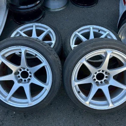 JDM DOALL CST ZERO1 HYPER 17-inch 9.5J+15 5h114.3 4-Pack Set with Tire No Tires