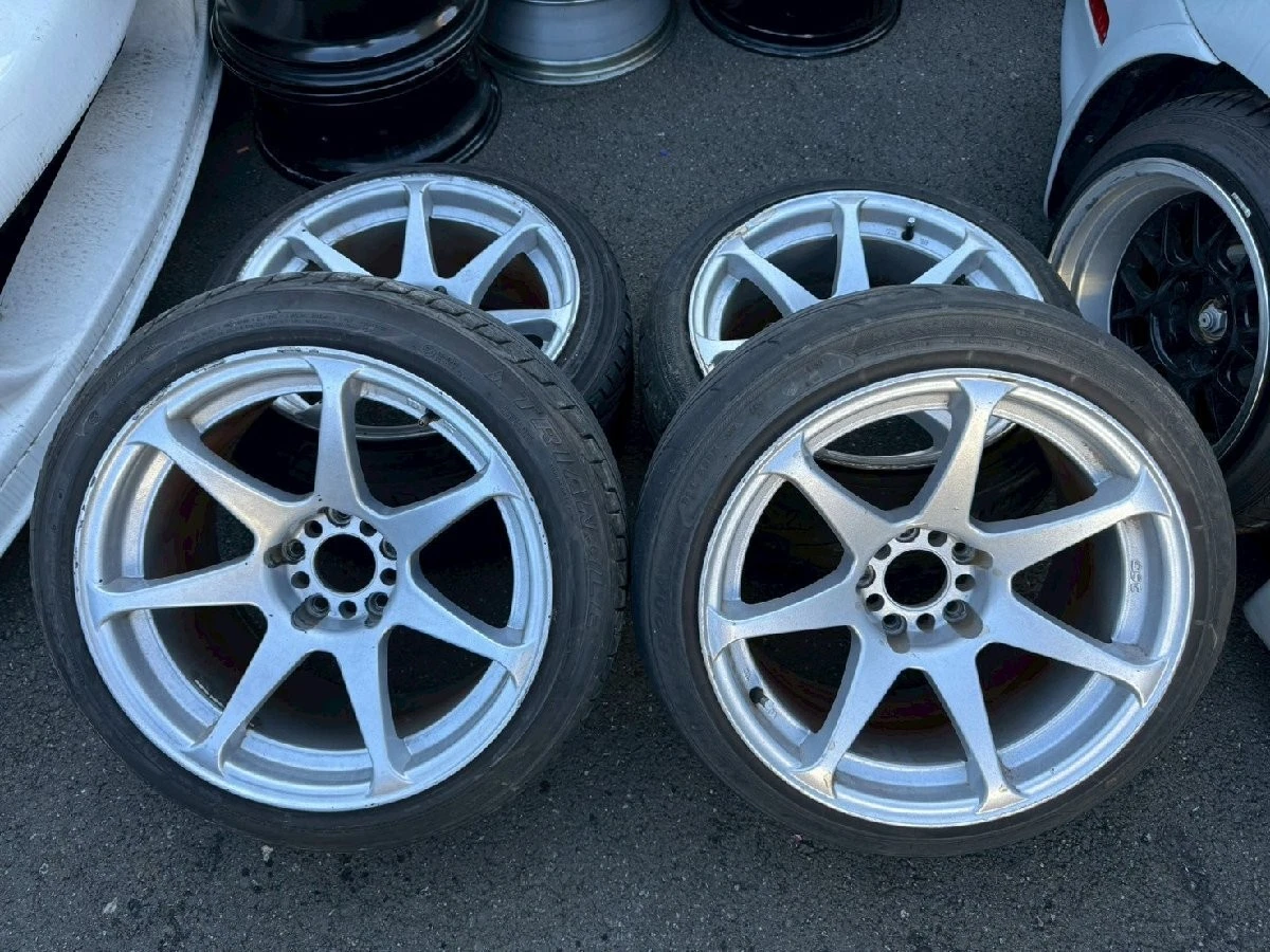 JDM DOALL CST ZERO1 HYPER 17-inch 9.5J+15 5h114.3 4-Pack Set with Tire No Tires