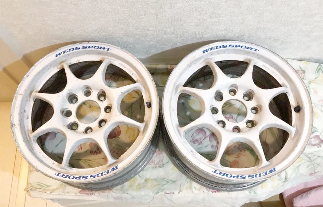 JDM Weds TC05 Wheels 6.5J +43 2Book Original No Tires