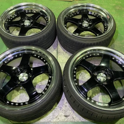 JDM Stepped rim deep rim SSR PROFESSOR SP1 209.5J +37 offset 10J +37 o No Tires