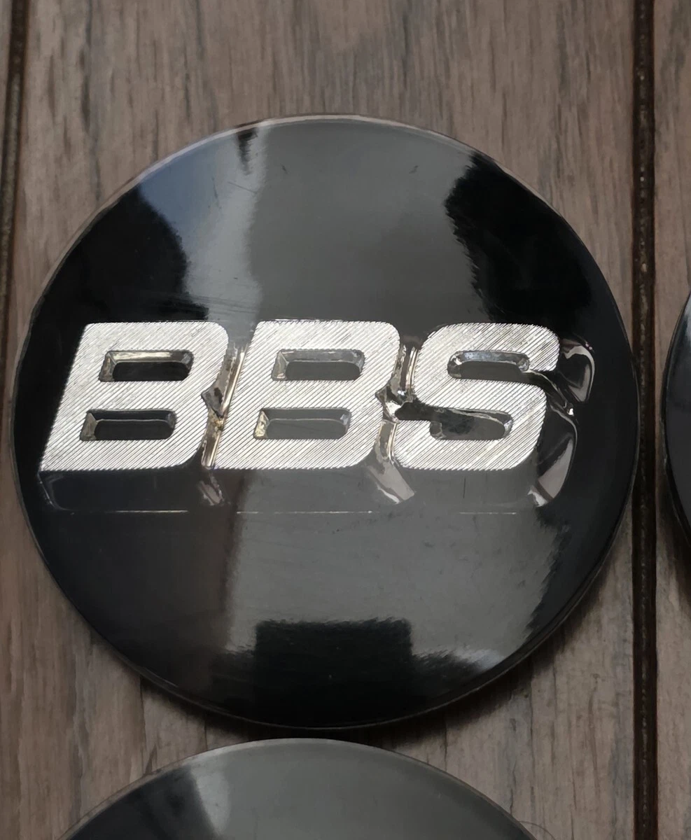 JDM Rare BBS Center Caps 70mm for RF LM RG-F RE-L RE-L2 and RG-R. 09 2 No Tires - Image 4