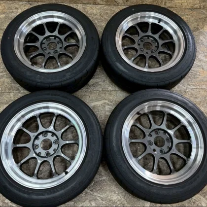 JDM Rare RAYS Gravillage ITS 57V 157.5J+25 PCD100 4-lug 4H Lightweight No Tires