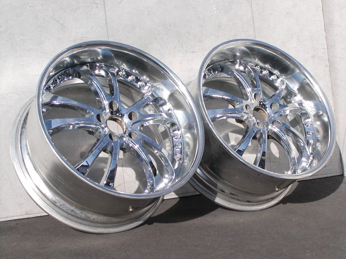 JDM Deep rims WORK bell Sario 9J +31 2Book Drift JZX100 JZX90 S14 S15 No Tires