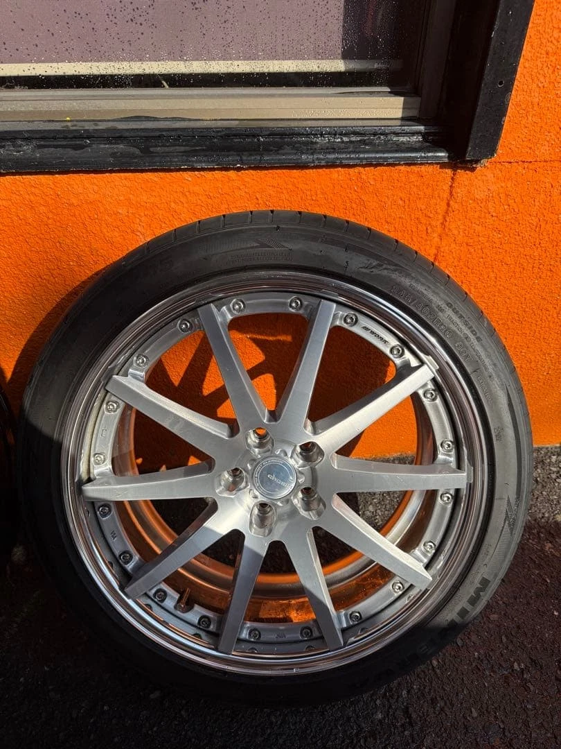 JDM Work Gnosis GSR1 Alphard Vellfire Wheels No Tires - Image 5