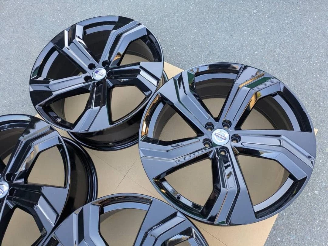 JDM VOLVO XC90 Genuine 22 Gloss Black 4Book No Tires - Image 3