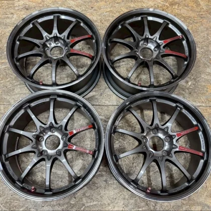 JDM RAYS VR CE28 SL 4Wheels no tires 18x8.5+35 5x114.3 PG