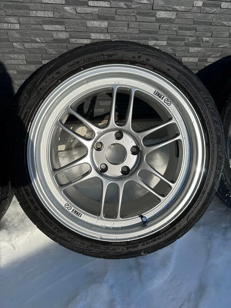 JDM ENKEI RPF1 179j +22 4Book Set 114.3 No Tires - Image 4