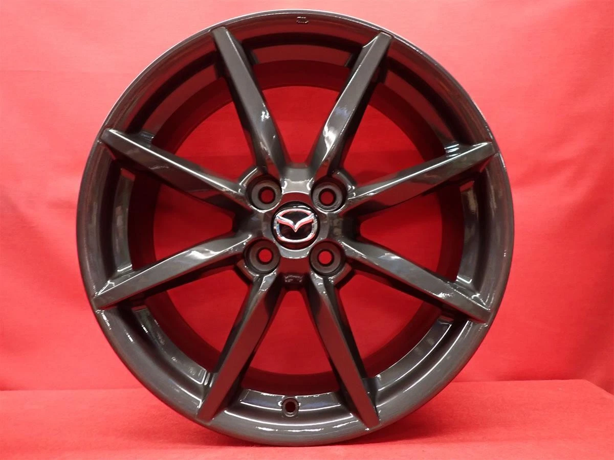 JDM MAZDA Roadster ND5RC Genuine Used Wheels 4Book 7J 17PCD100 4 Holes No Tires - Image 4