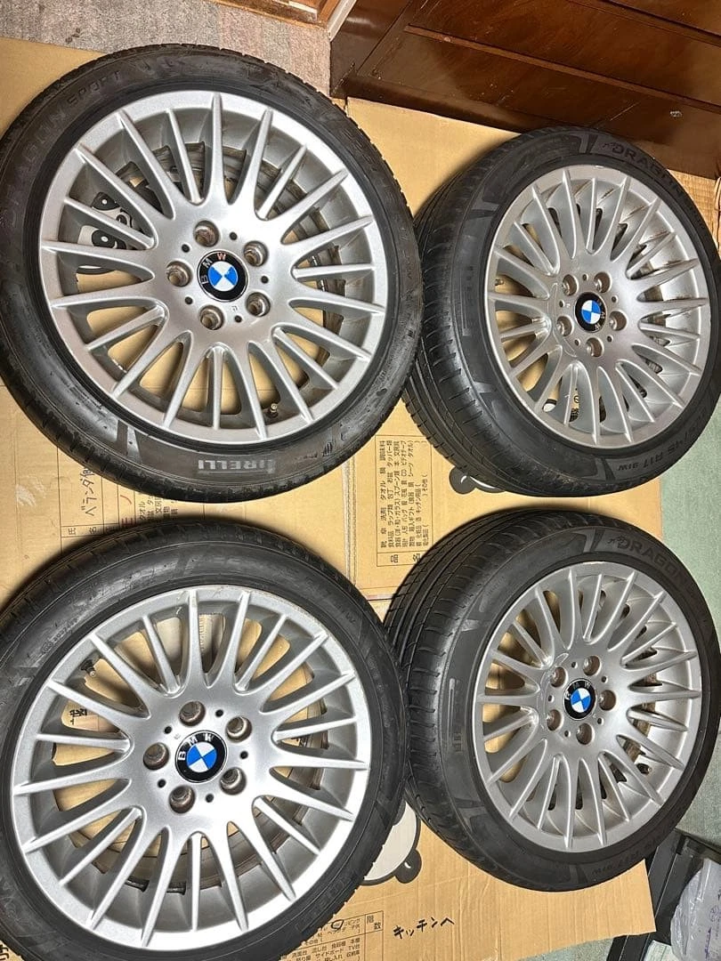 JDM BMW Genuine Wheels 5series 225/45R17 Summer Tires Radial Tires No Tires