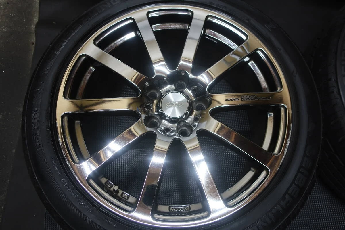 JDM Honda MUGEN Legend Nothing Limited Edition NR 18x8J +50 PCD120 5-l No Tires - Image 4