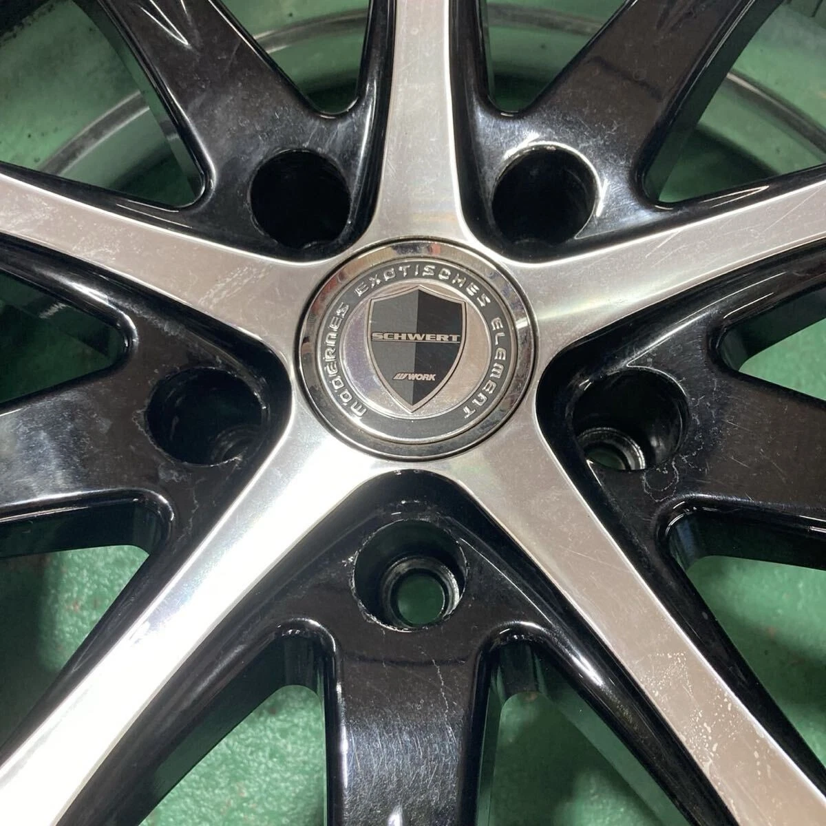 JDM WORK SCHWERT SC4 208.5j +28 PCD120 Continental 245/40R20 40mm Alph No Tires - Image 3