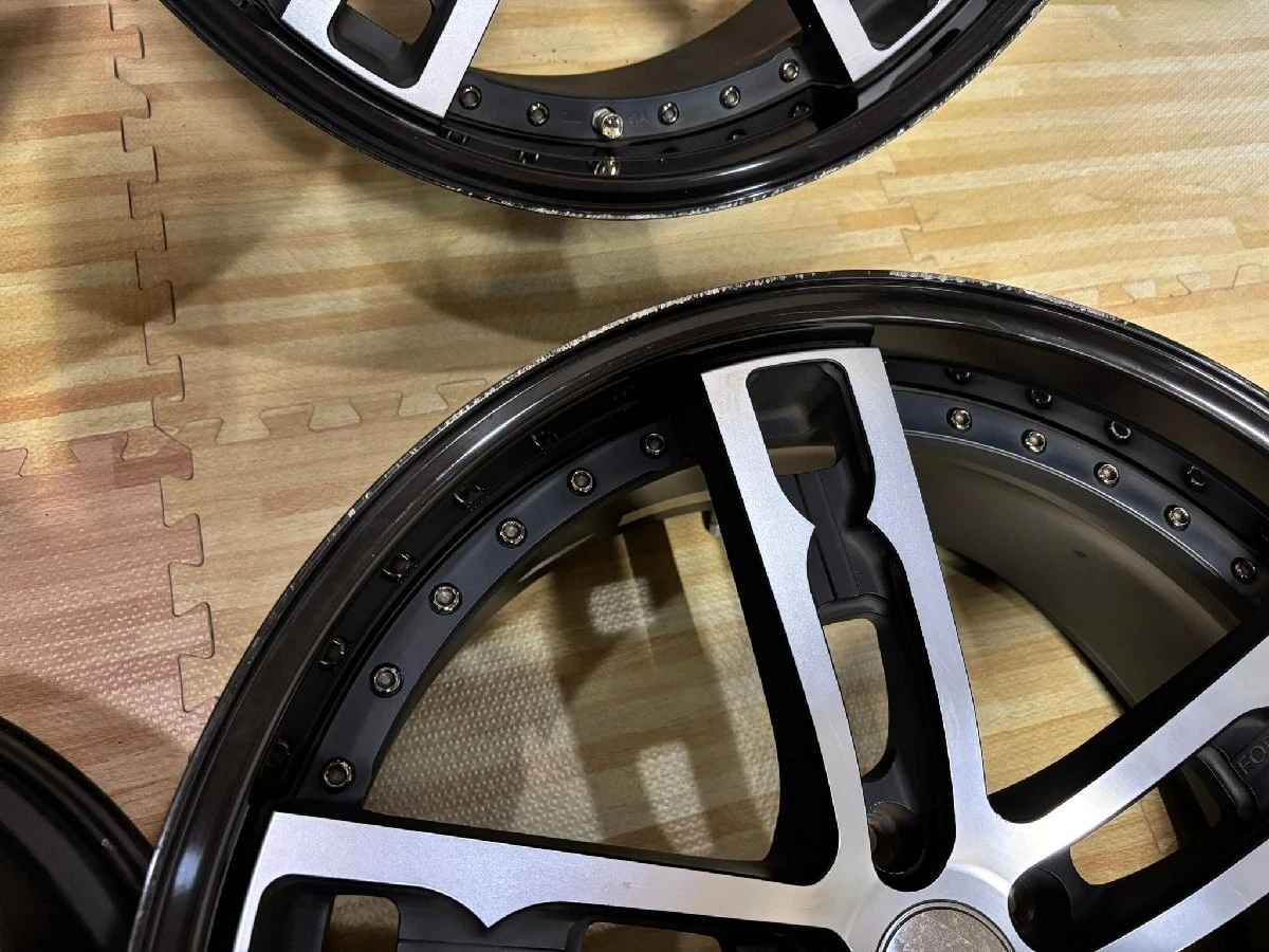 JDM Delivery forging lightweight M'z SPEED FORGED DESIGN 555 225H120 9 No Tires - Image 7