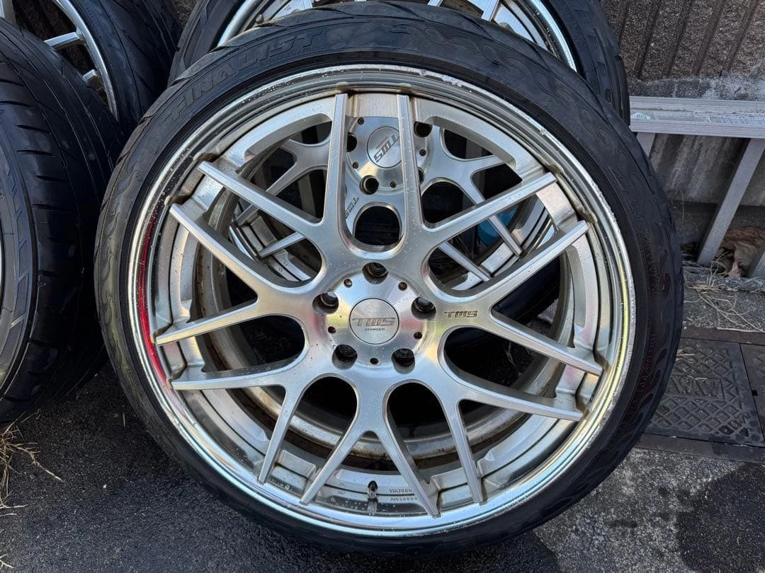 JDM TWS Lightcent 20in 8J+32 8.5J+41 PCD120 No Tires - Image 3