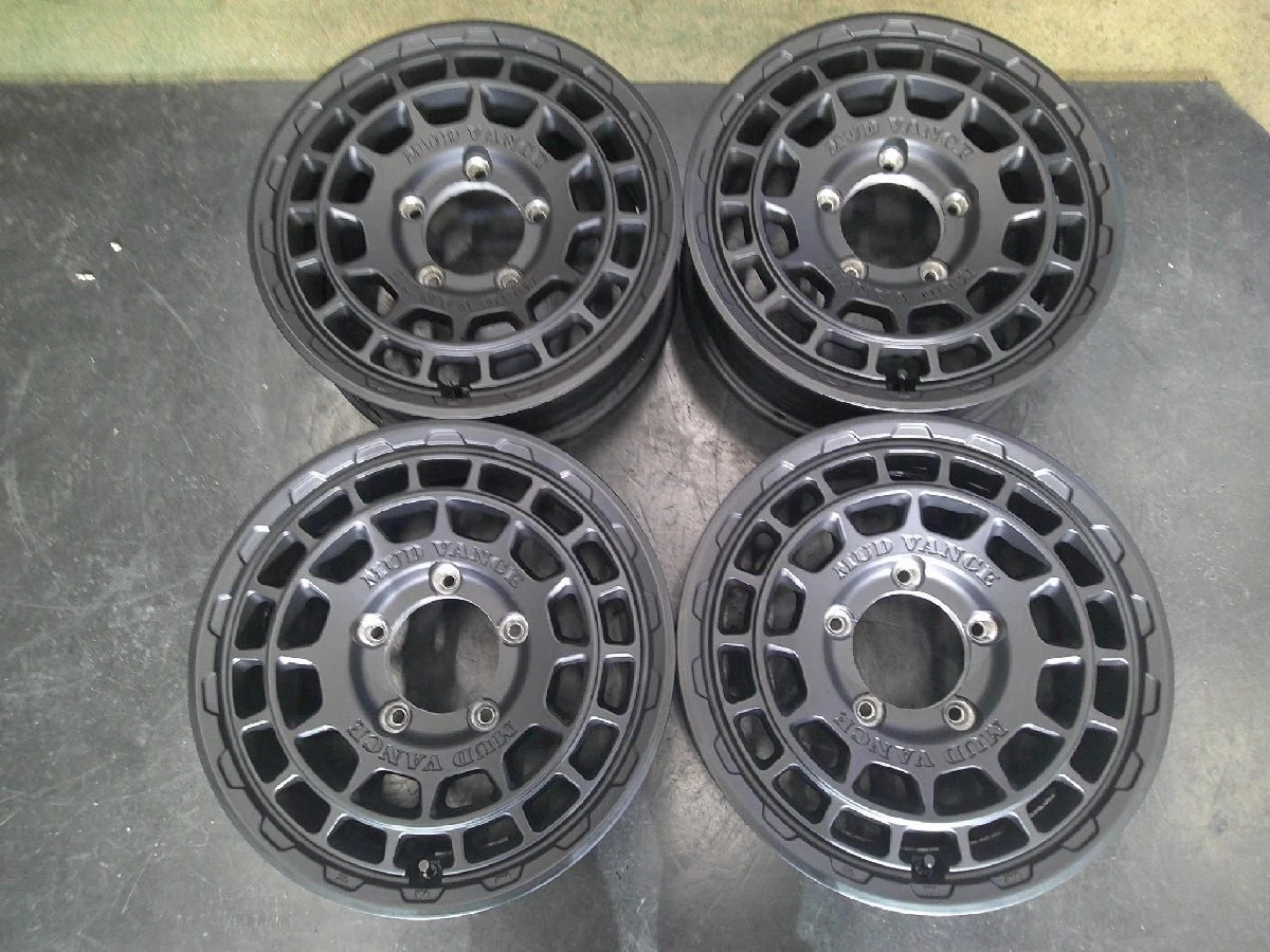 JDM Weds Madvance X typeF 16x5.5J +22 PCD139.7 5H Jimny AZ Off-Road - Image 2