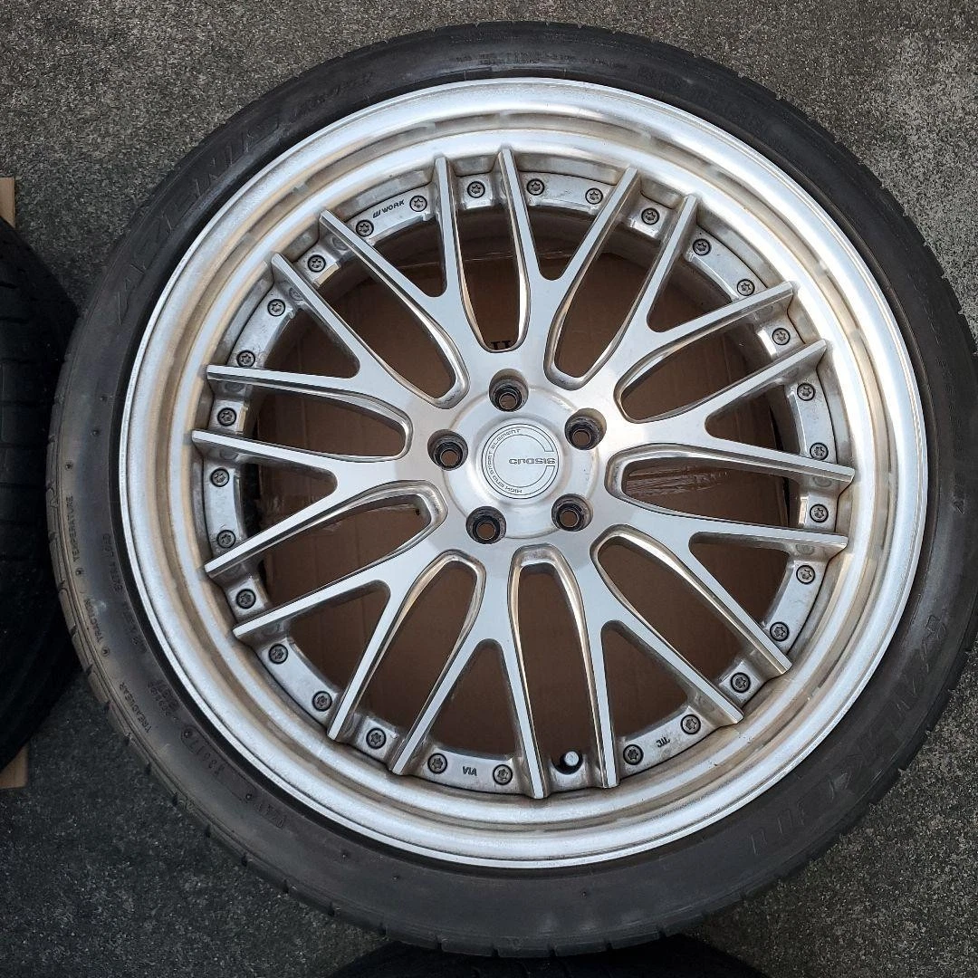 JDM Work Gnosis GR4 Alphard Vellfire Toyota Alphard No Tires - Image 5