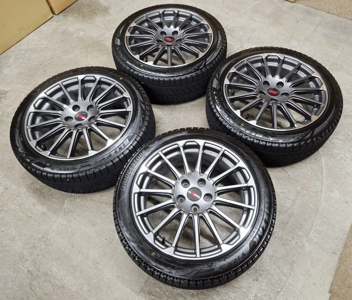 JDM Almost Subaru Levorg STI Sports OEM Wheels and Tires 2023 Bridgest No Tires - Image 6