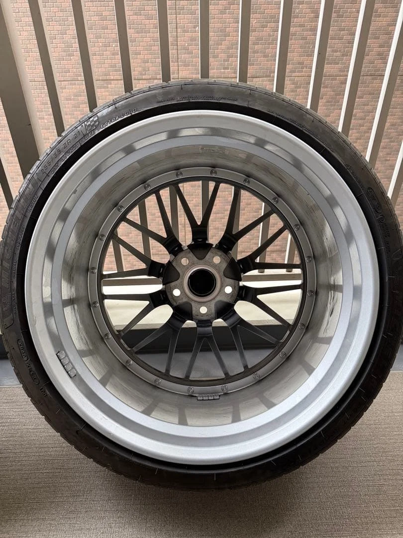 JDM BBS LM 405 DB-SLD 219.5J +35 5/114.3 No Tires - Image 6