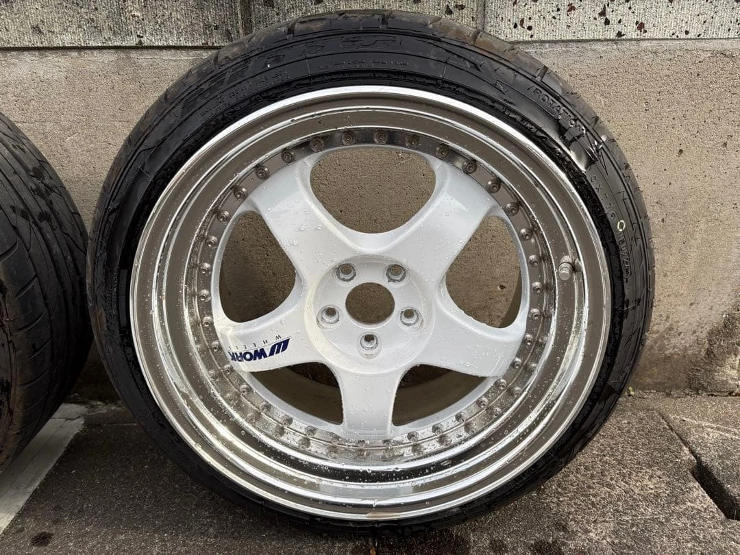 JDM WORK Meister S1 3P 4wheels no tire 18x9.5+37 5x100 Odisc - Image 2