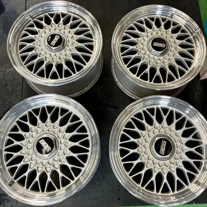 JDM R32 Genuine Option Wheels GTR BBS 16-inch Rare RG069 No Tires