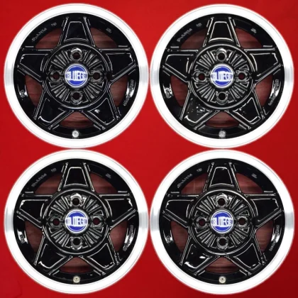 JDM ENKEI Enkei BLUEGE 6J-14 114.3 4-lug +15 hub 70 old car FR 114.3 4 No Tires