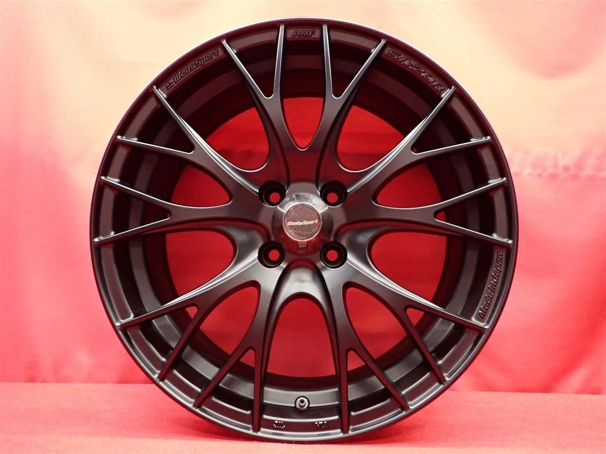JDM Used AMF lightweight WEDS Wedssports SA-20R wheels 7.7kg each. 4-w No Tires - Image 7