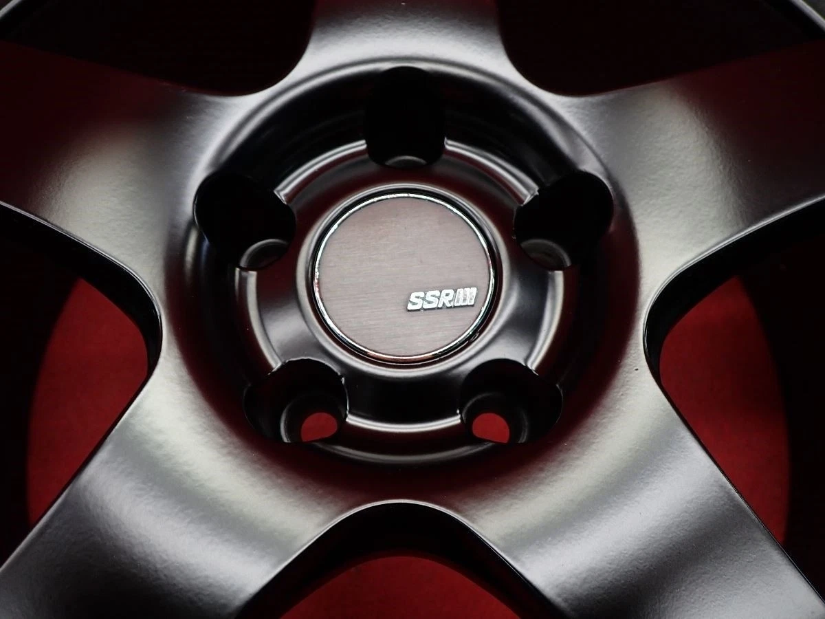 JDM Lightweight 10.2kg SSR GTV 01 Used Wheels 4Book 8J 18PCD112 5x +35 No Tires - Image 9