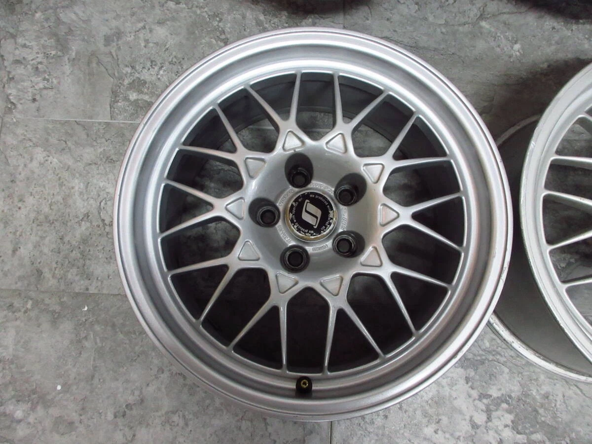 JDM Nissan Skyline GT-R BNR32 V-Spec II genuine BBS wheels 17 NISMO V- No Tires - Image 4