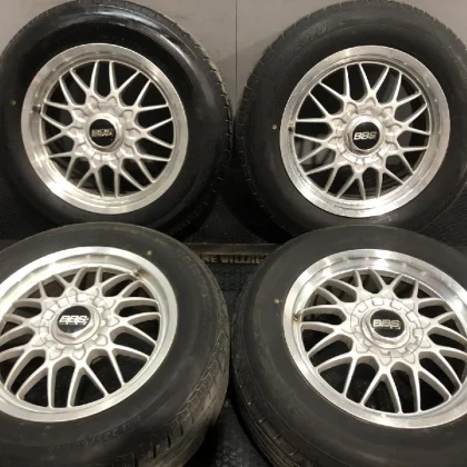 JDM BS NEXTRY 225/60R16 Summer Tires BBS RG171 GESCHMIEDET 168J5HPCD11 No Tires