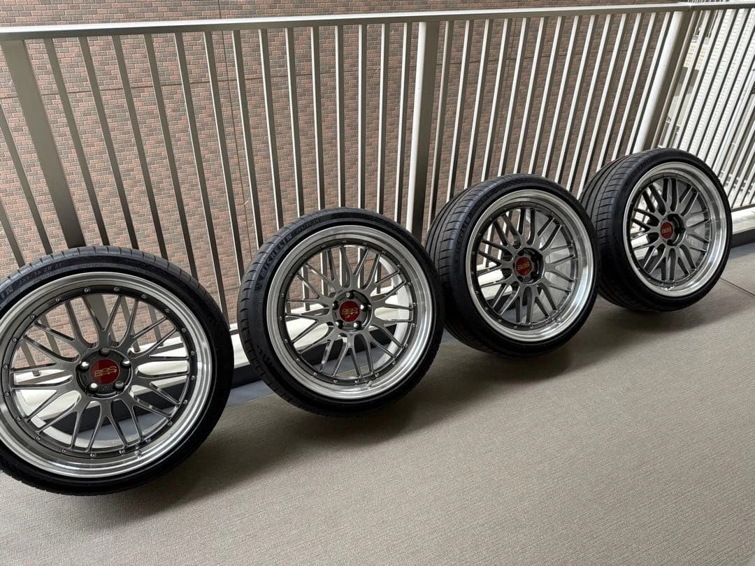 JDM BBS LM 405 DB-SLD 219.5J +35 5/114.3 No Tires - Image 12