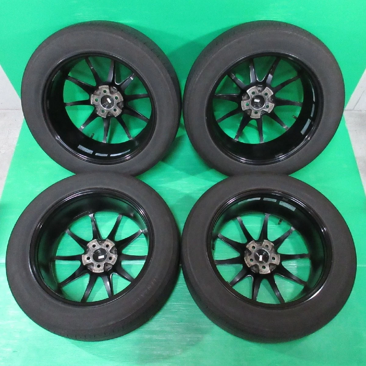 JDM RAYS VOLK RACING G25 225/55R18 2023 summer tires 50%-60% tread BRI No Tires - Image 3