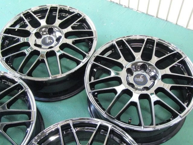 JDM Scratch-free option Weds Delmore LC/S Lexus LBX 7J +40 114.3 5H 22 No Tires - Image 2