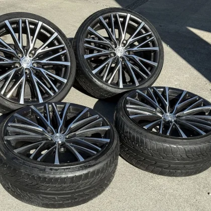 JDM Rare WORK Balmung BG1 LV 225/35R204 Book Set for Alphard Vellfire No Tires