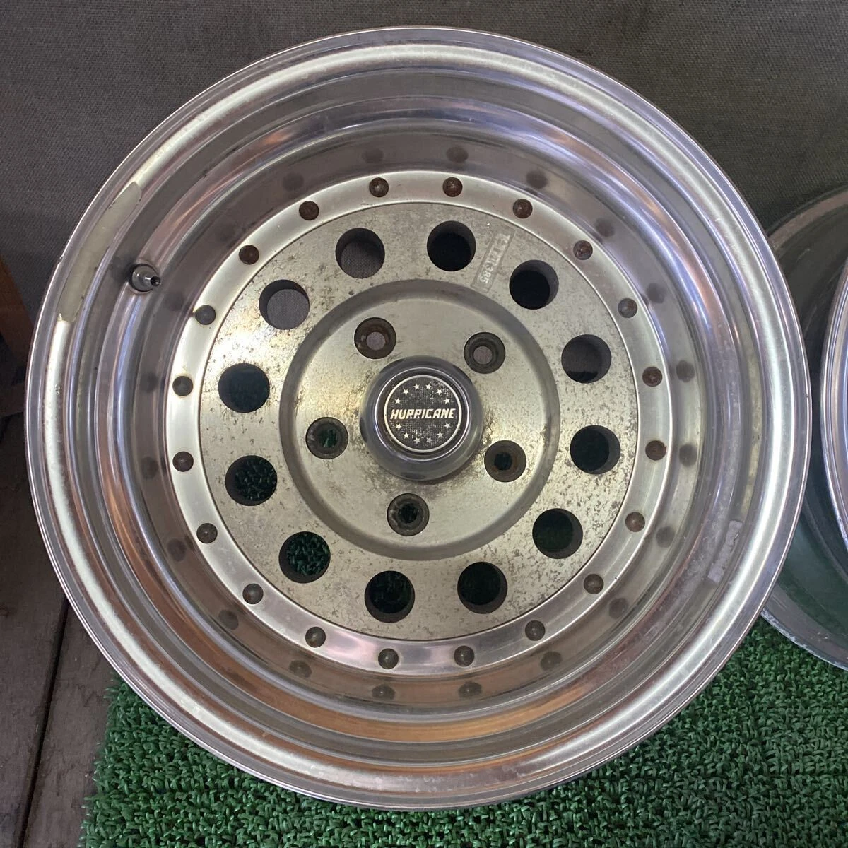 JDM Deep-rim Hurricane Racing Wheels ENKEI 1616x8J-26 PCD: 127-5H 78mm No Tires - Image 4