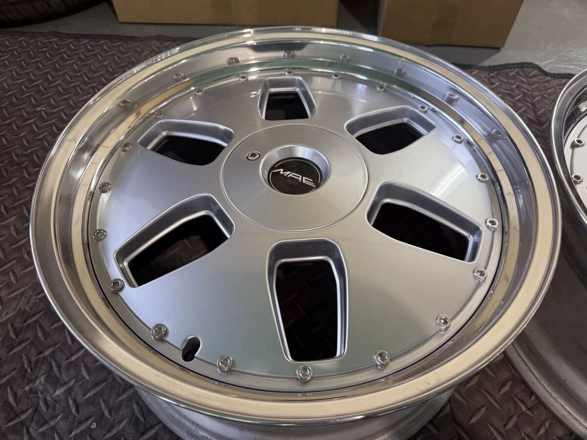 JDM Final listing: Rebar Side AME Rebarrel Deep Rim 19-inch 8.5J 9.5J No Tires - Image 6