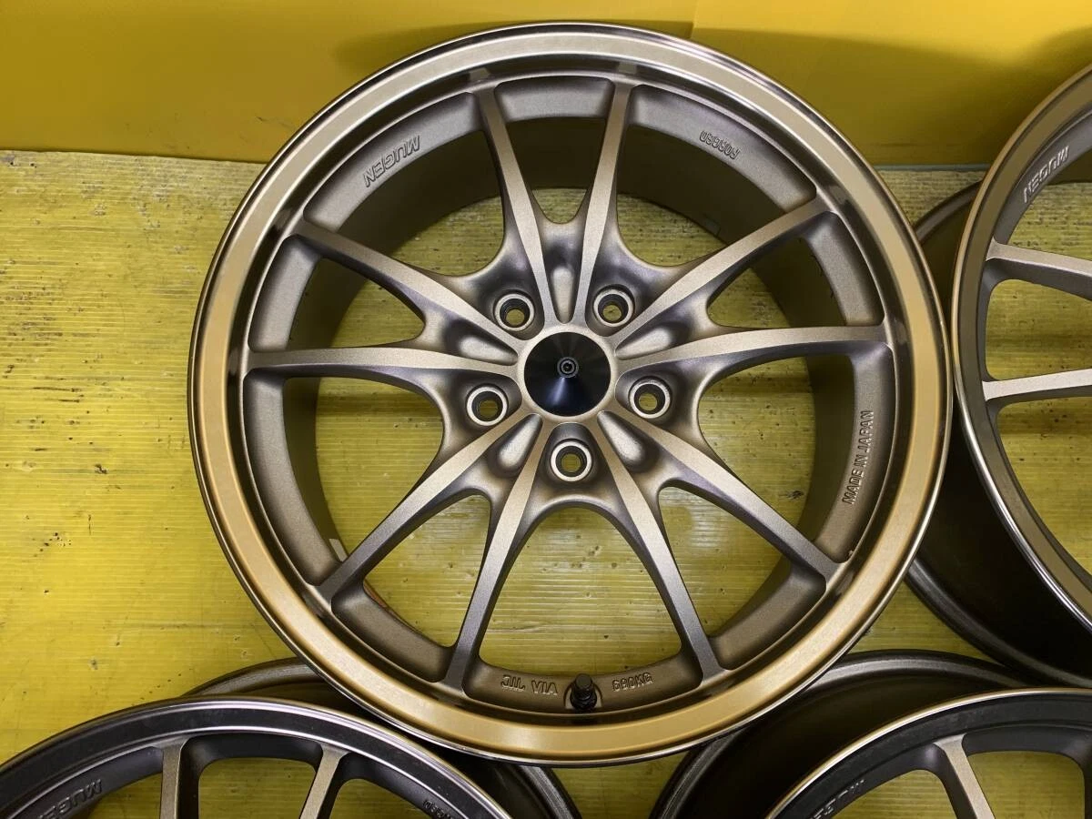 JDM Honda Nothing Limited Edition MF10 MUGEN 17-inch 7.5JJ 5H 114.3 +5 No Tires - Image 4