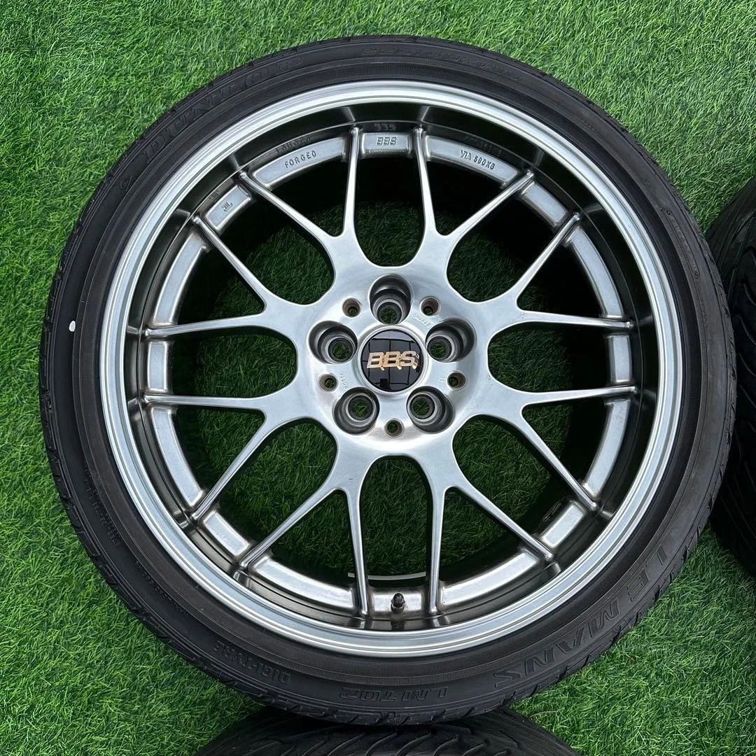 JDM BBS RG-R 18PCD100 86 Prius TWS RAYS No Tires - Image 5