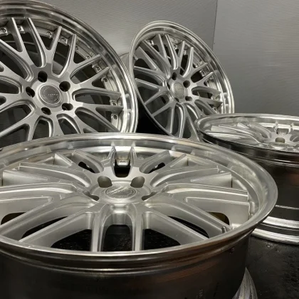 JDM WORK Gnosis GR4-SR aftermarket wheels 214Book 9J5HPCD120+18 for Le No Tires