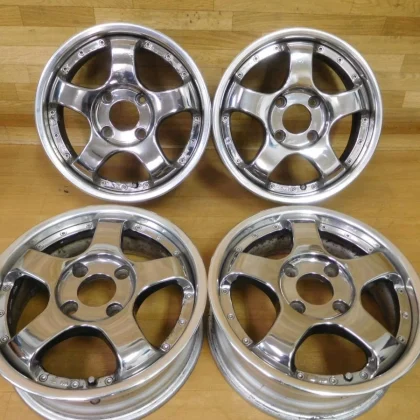 JDM 16-153 SSR Professor SP1R 15in 5.5J +40 PCD114.3-4H Cappuccino ol No Tires