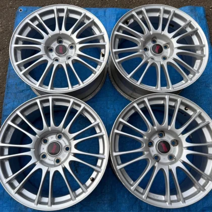 JDM Forging Subaru STI Genuine Option BBS RV739 18 8.5J +55 GVB GVF GR No Tires